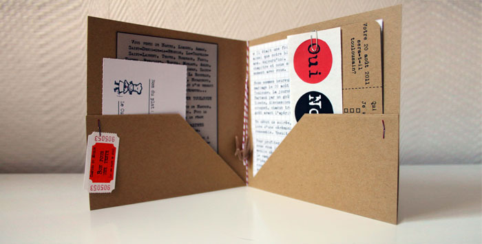 Mariage vert : Les invitations Mariage vert : Les invitations