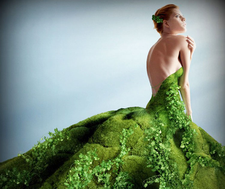 Mariage vert : La robe Mariage vert : La robe